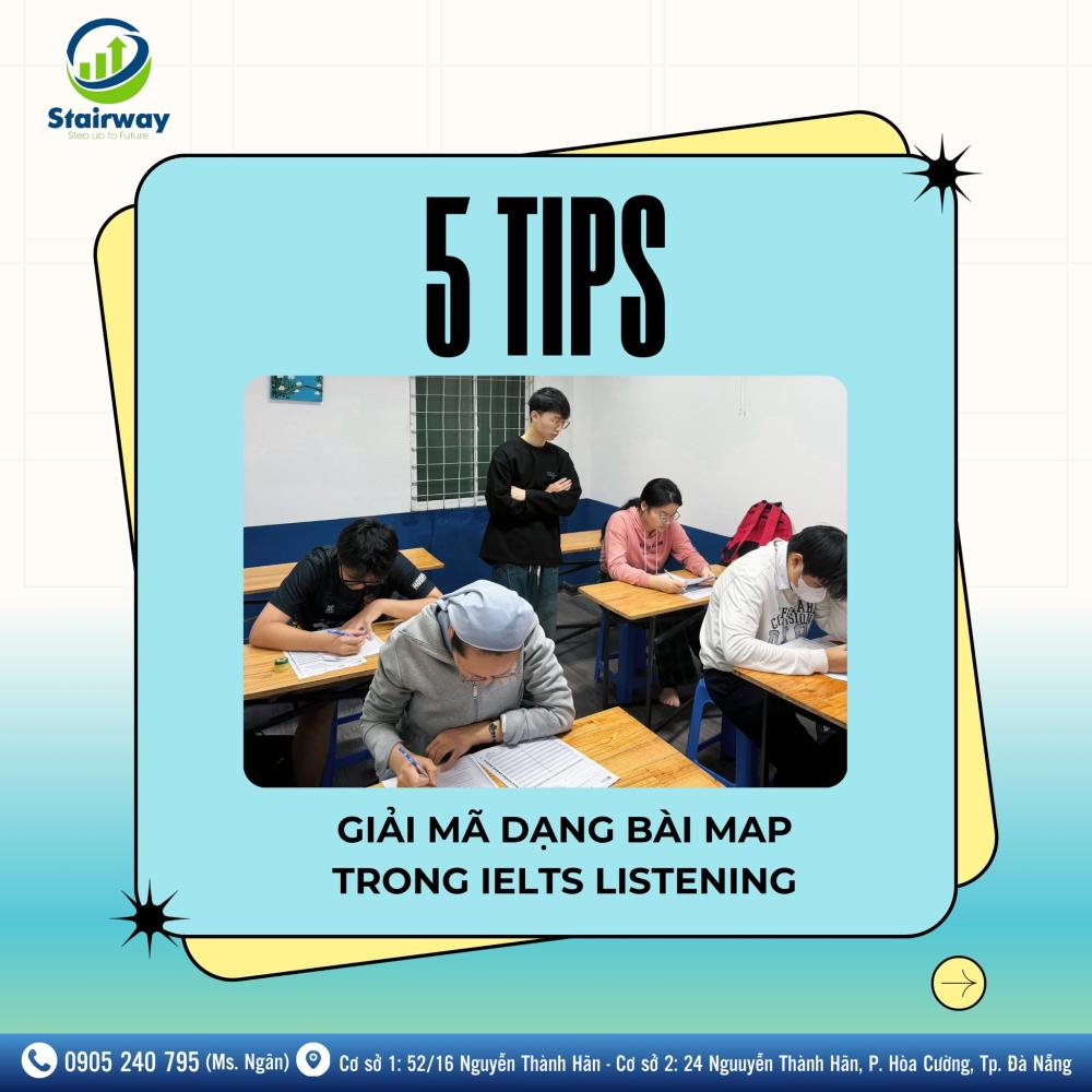 05 TIPS GIÚP BẠN “ĂN TRỌN” DẠNG MAP TRONG IELTS LISTENING